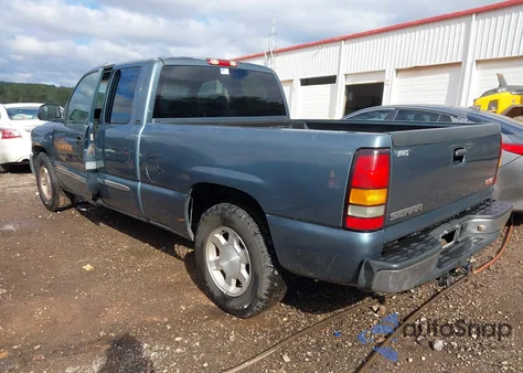 2006 GMC Sierra 1500 Sle1 из США, поврежденный, VIN 2GTEC19VX61354882